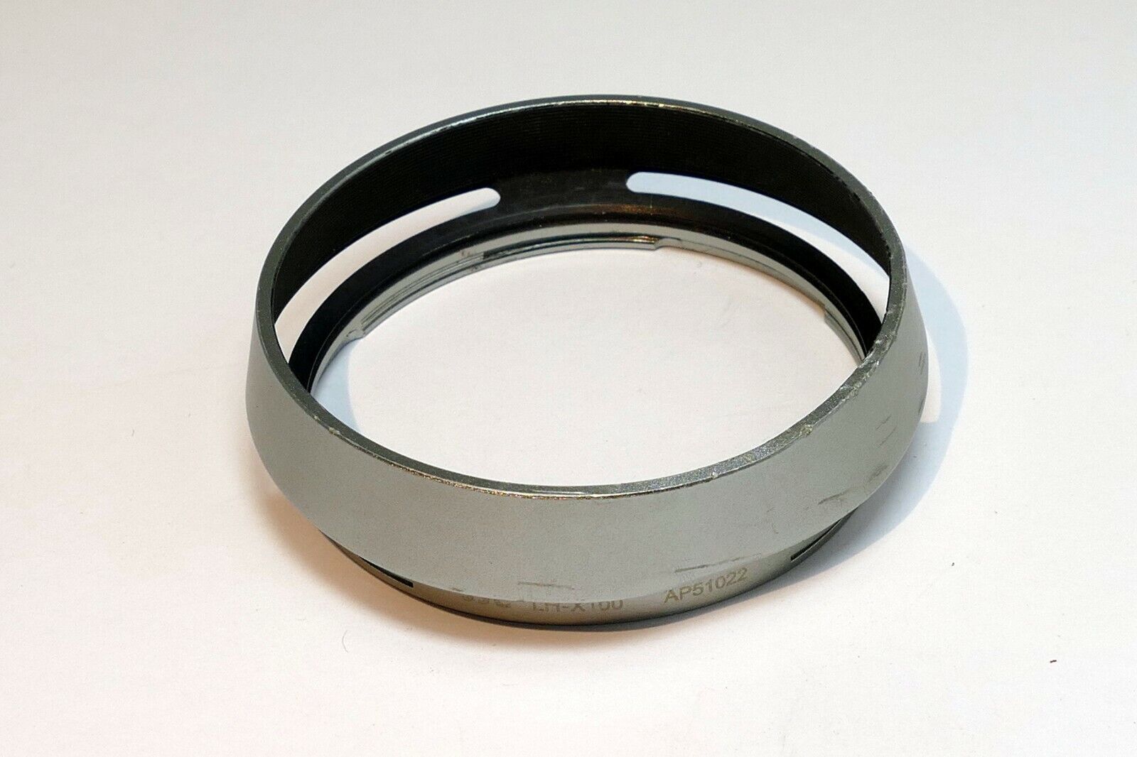 LH-JX100 LA-49X100 Lens Hood for Fujifilm X100 X100S cameras shade AS IS damaged
