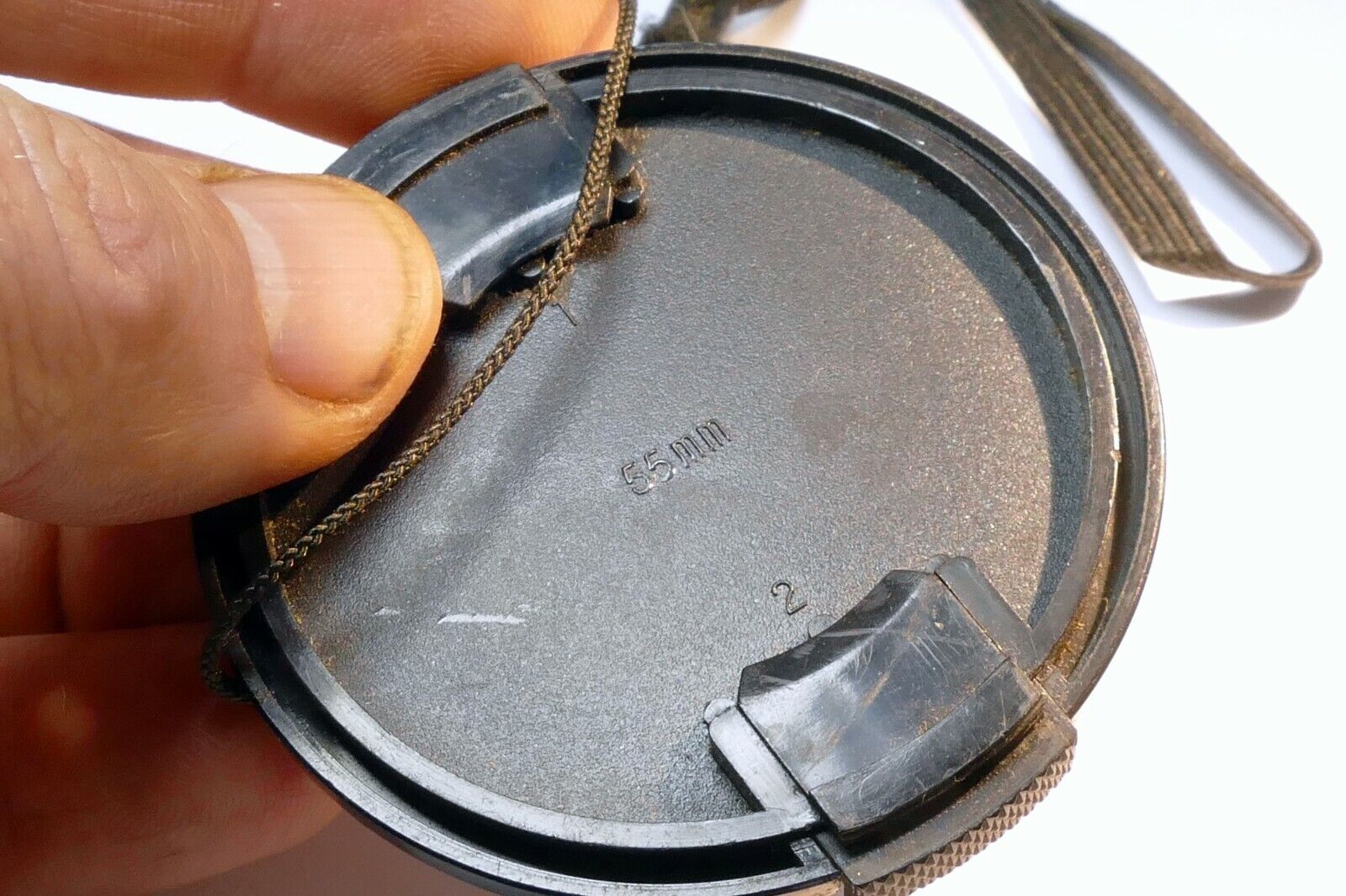 55mm Lens Front Cap snap on 80-200mm lens