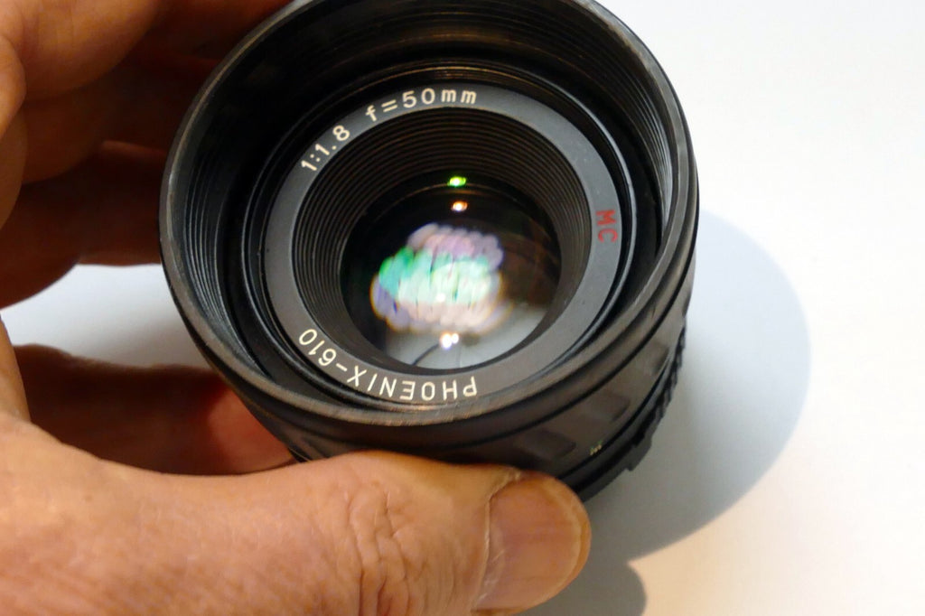 Phoenix 610 MC 50mm f1.8 MD mount Lens  - PARTS REPAIR AS IS