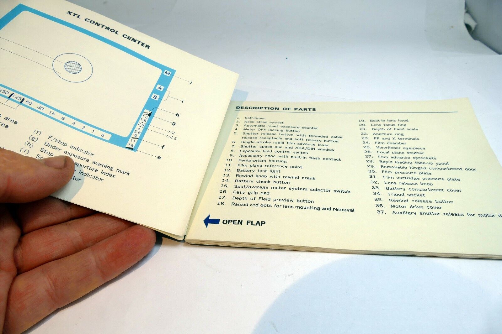 Mamiya Sekor Auto XTL camera Instruction manual guide English E