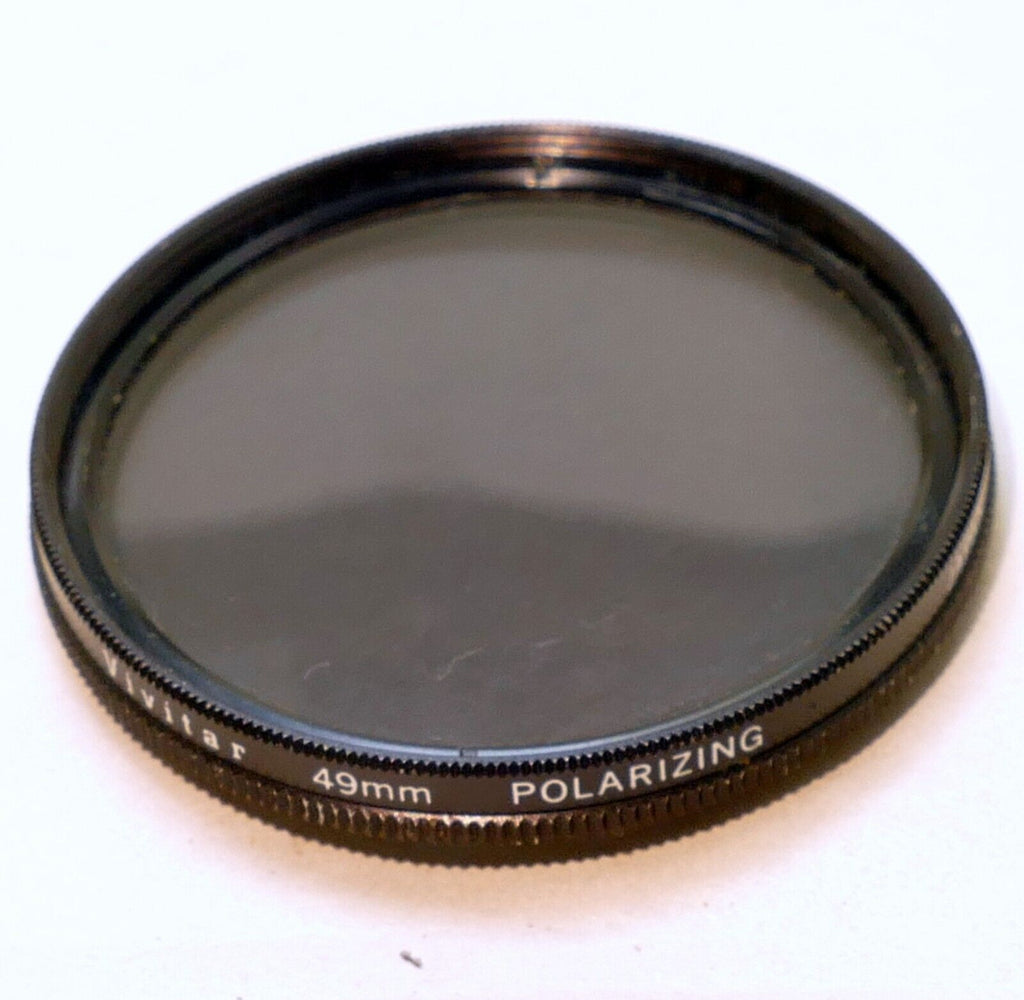 Vivitar Linear-PL 49mm Lens Filter  Polarizer Polar