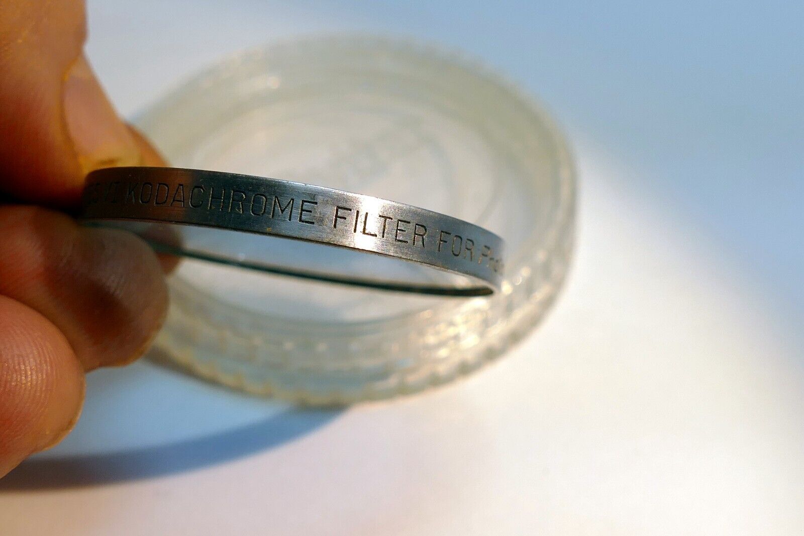 Kodak Lens Filter Series VI ( 6 ) drop in type Blue Photoflood 80B