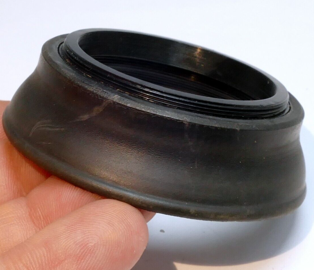 52mm Lens Hood for  Short rim  double threaded rubber for 50mm f1.8