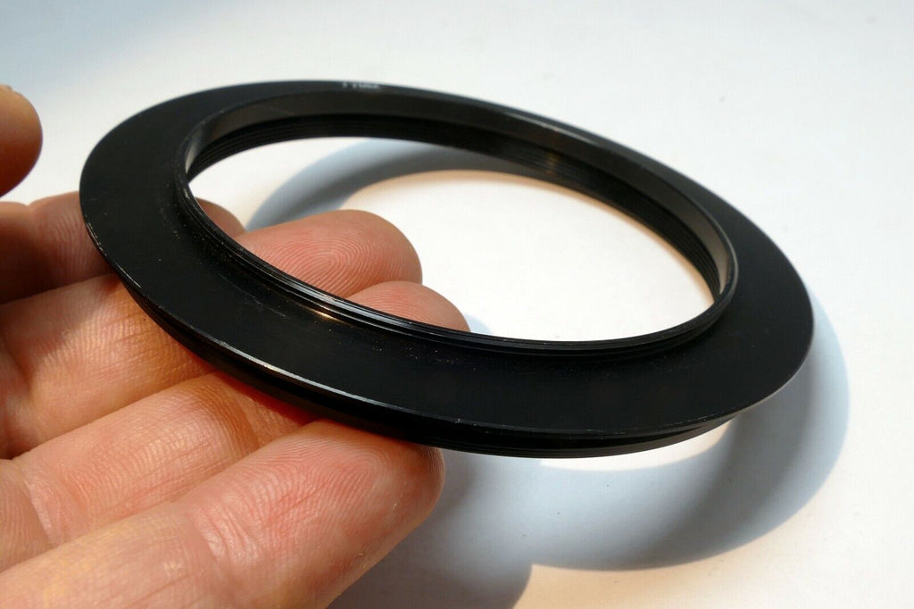 77mm to 77mm lens threaded filter holder to 100mm OD filter holder