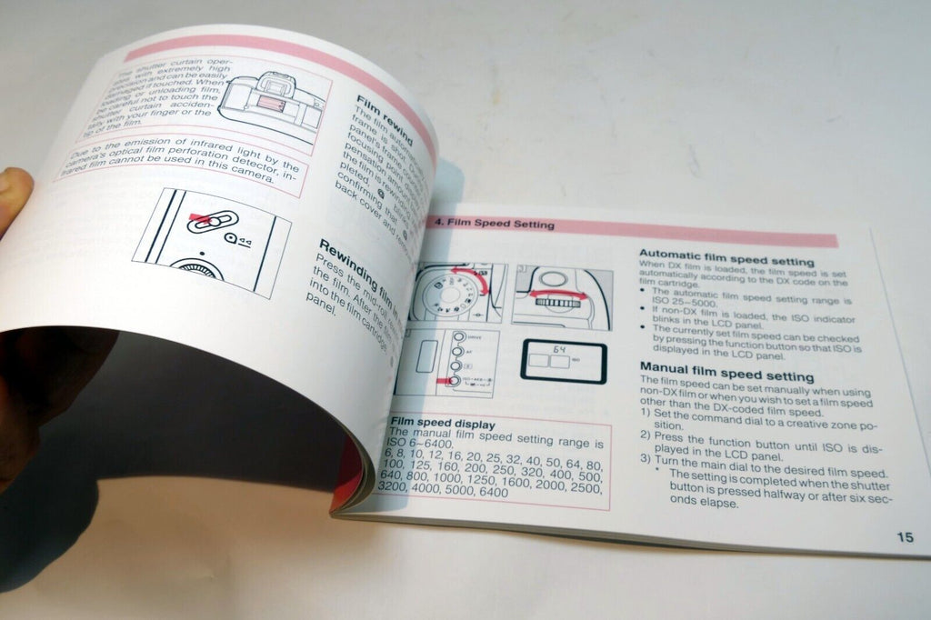 Canon EOS A2 Film camera manual  Instruction Guide E English original
