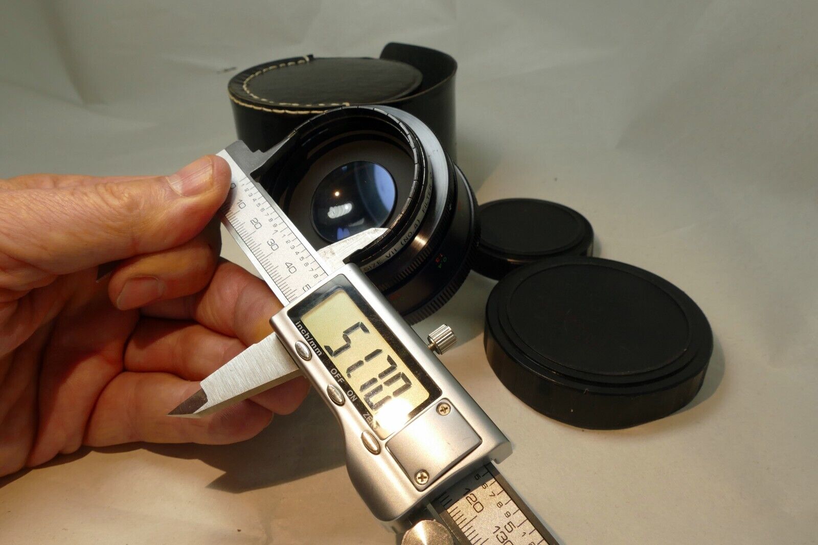 Tiger Macro zoom AUX Camera LENS Series VII 54mm threads - with heavy haze AS IS