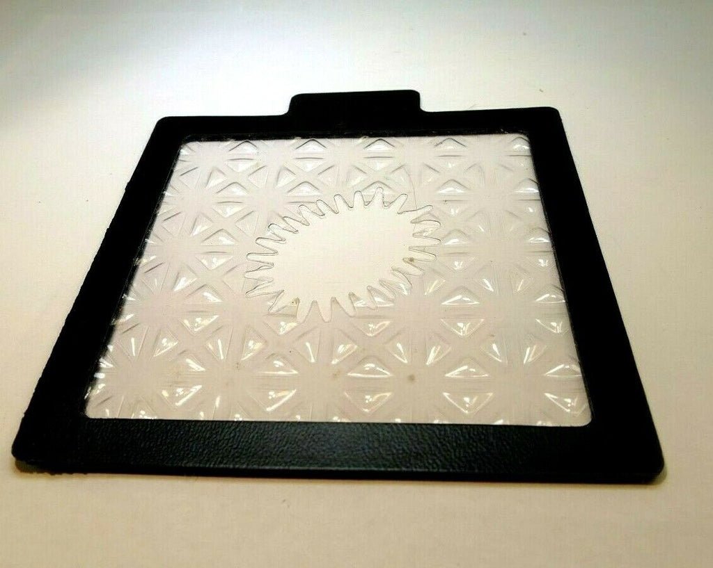 Lindahl Clear Vignetter Mask Frame 4.5X4.5" bellows Small 1.5" Oval 45 degree