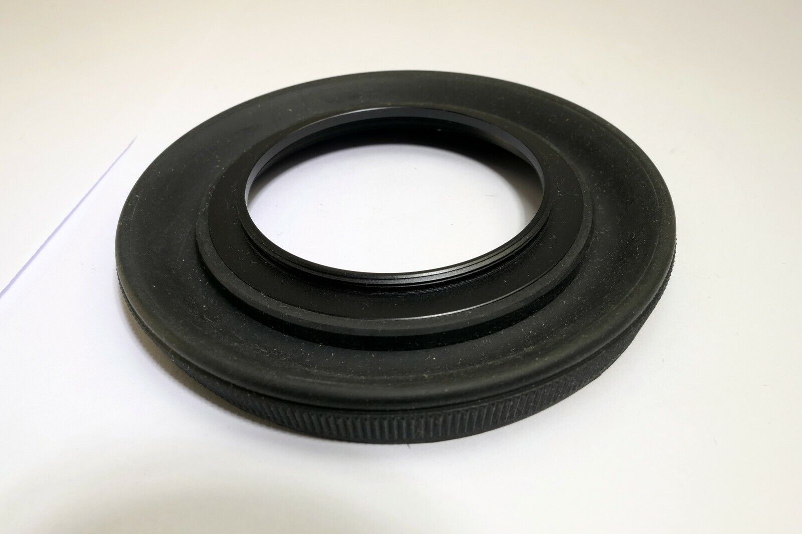 Vivitar 49mm Lens Hood Shade Rubber double threaded wide angle