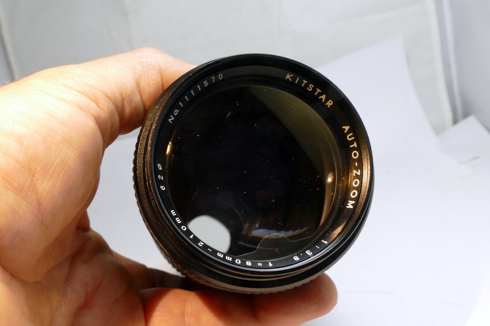 Kitstar 80-210mm f3.8 FD Lens for Canon manual focus telephoto  sticky aperture