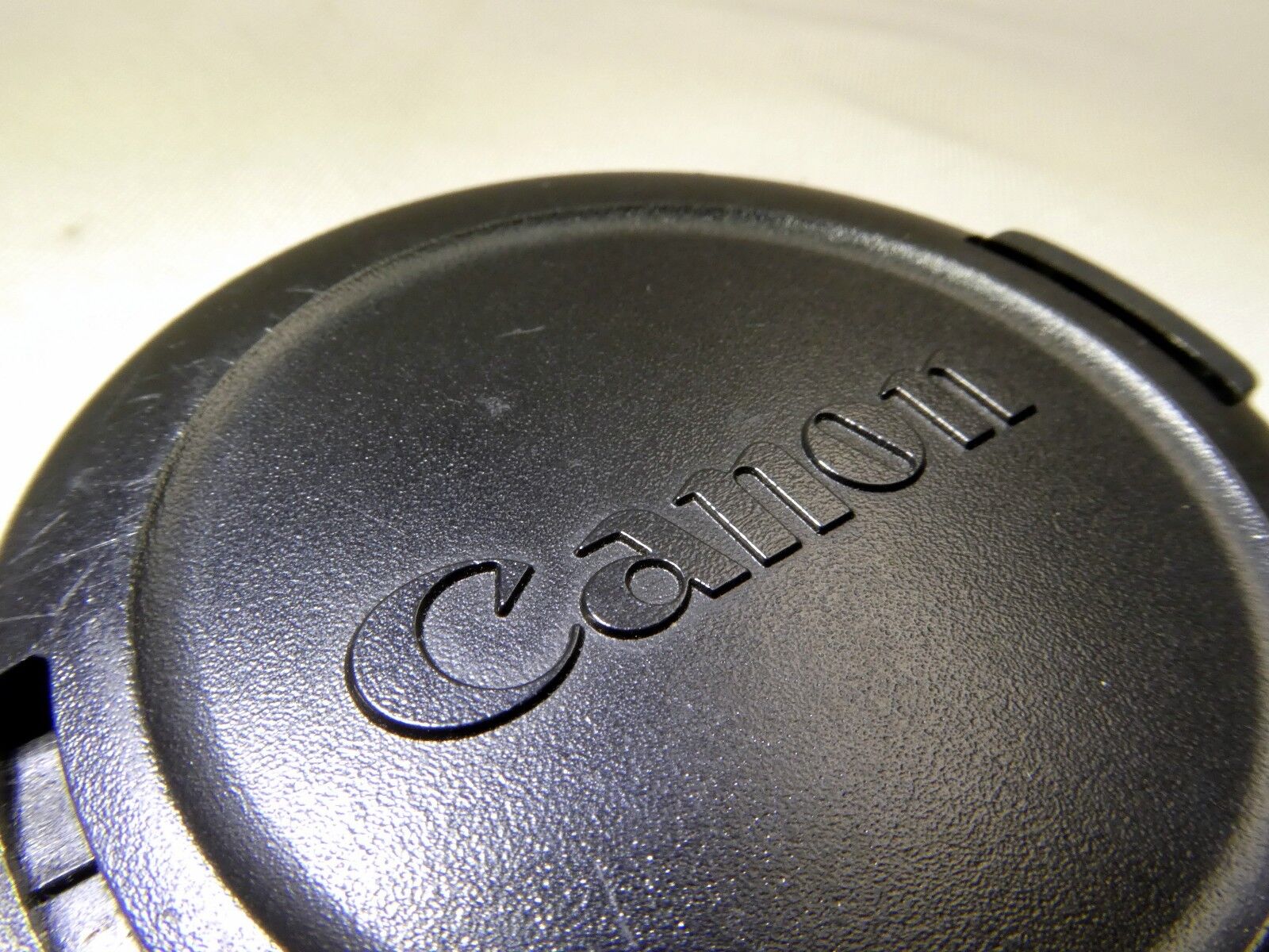 Canon Genuine snap-on 58mm Front Lens Cap - Japan E-58 All black