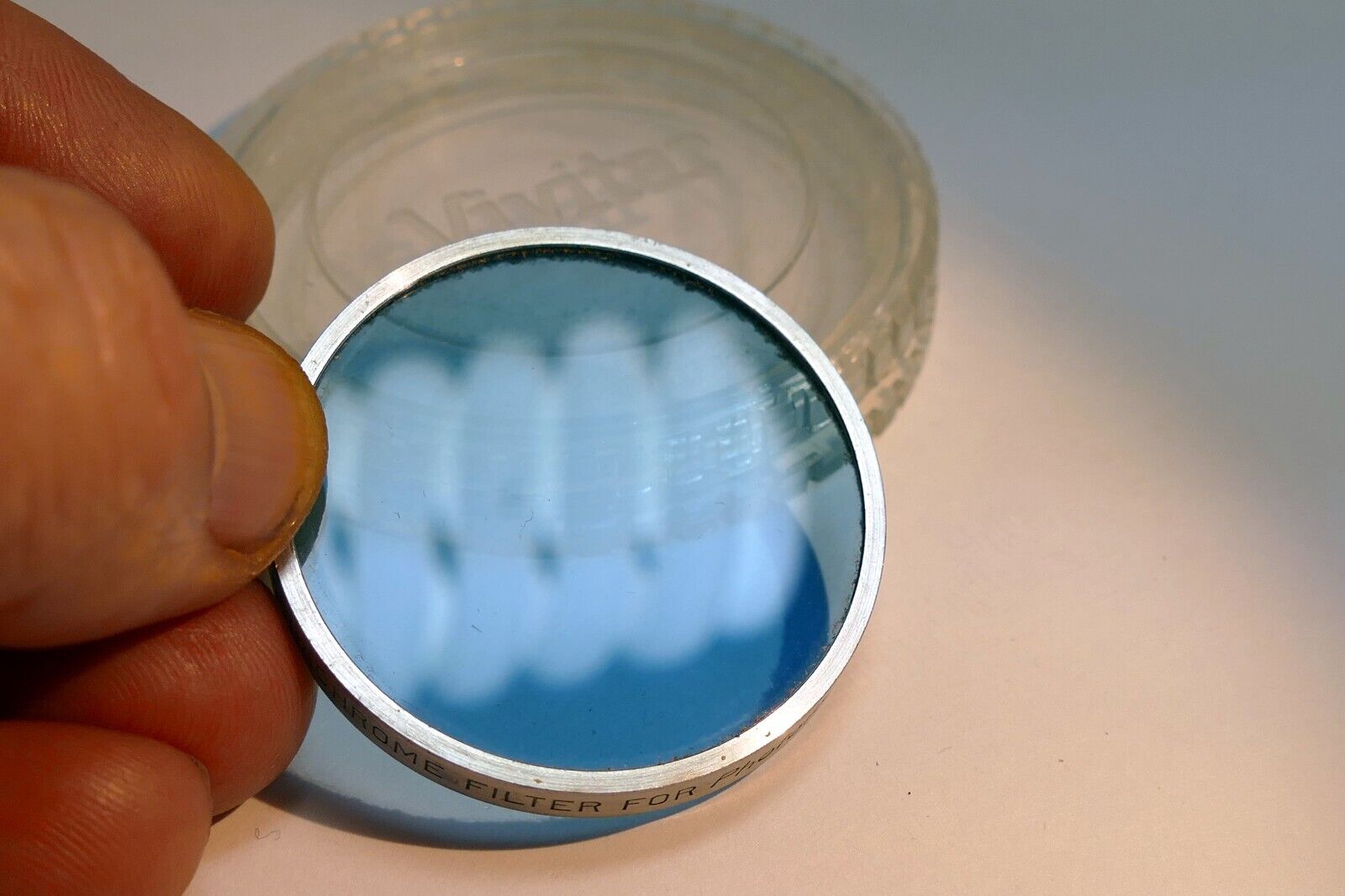 Kodak Lens Filter Series VI ( 6 ) drop in type Blue Photoflood 80B