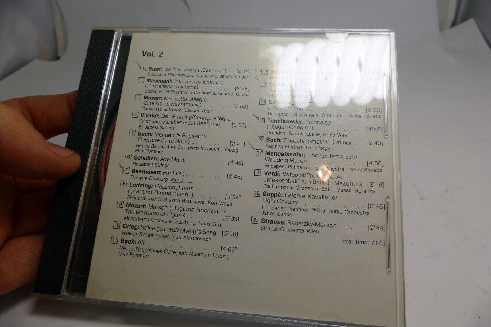 100 Meisterwerke Masterpieces Vol. 2 Classical Music Mozart Grieg Suppe