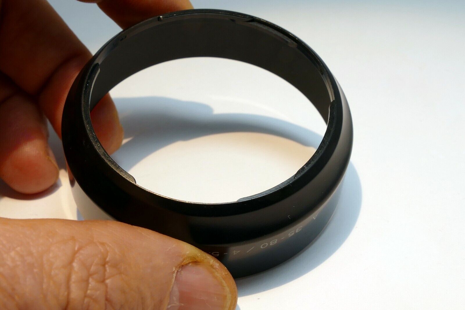 MINOLTA Shade Plastic Lens Hood For AF 35-80mm f4-5.6 A Maxxum