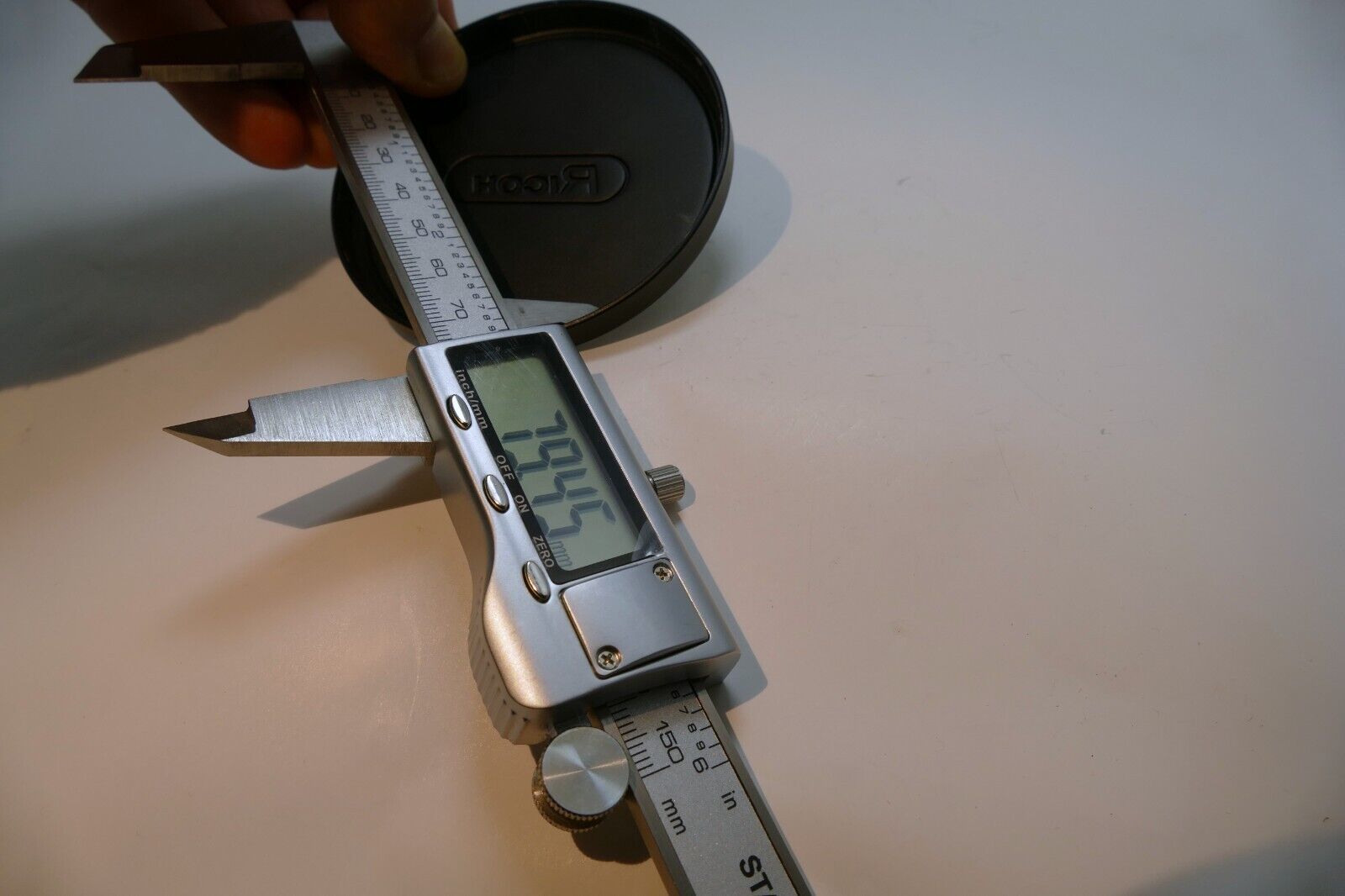 Ricoh Metal Front Lens cap for 400mm f6.3 Rikenon PK (80mm ID)