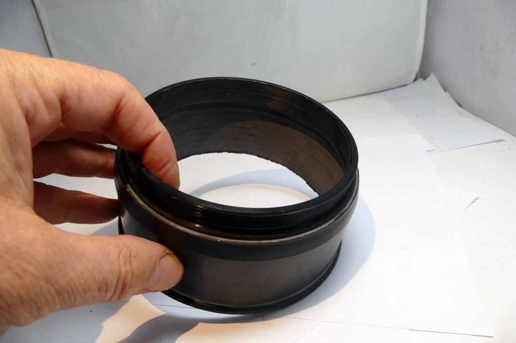 114mm Rubber Lens Hood threaded for 500 600mm lenses