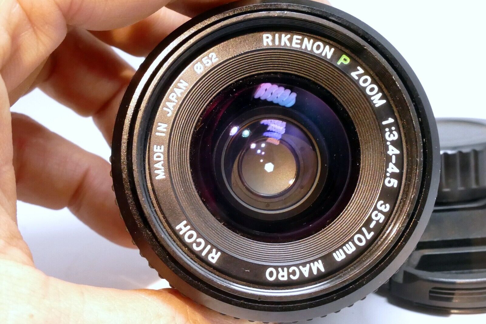 Ricoh Rikenon 35-70mm f3.4-4.5 PK Pentax Lens w fungus inside as is for parts