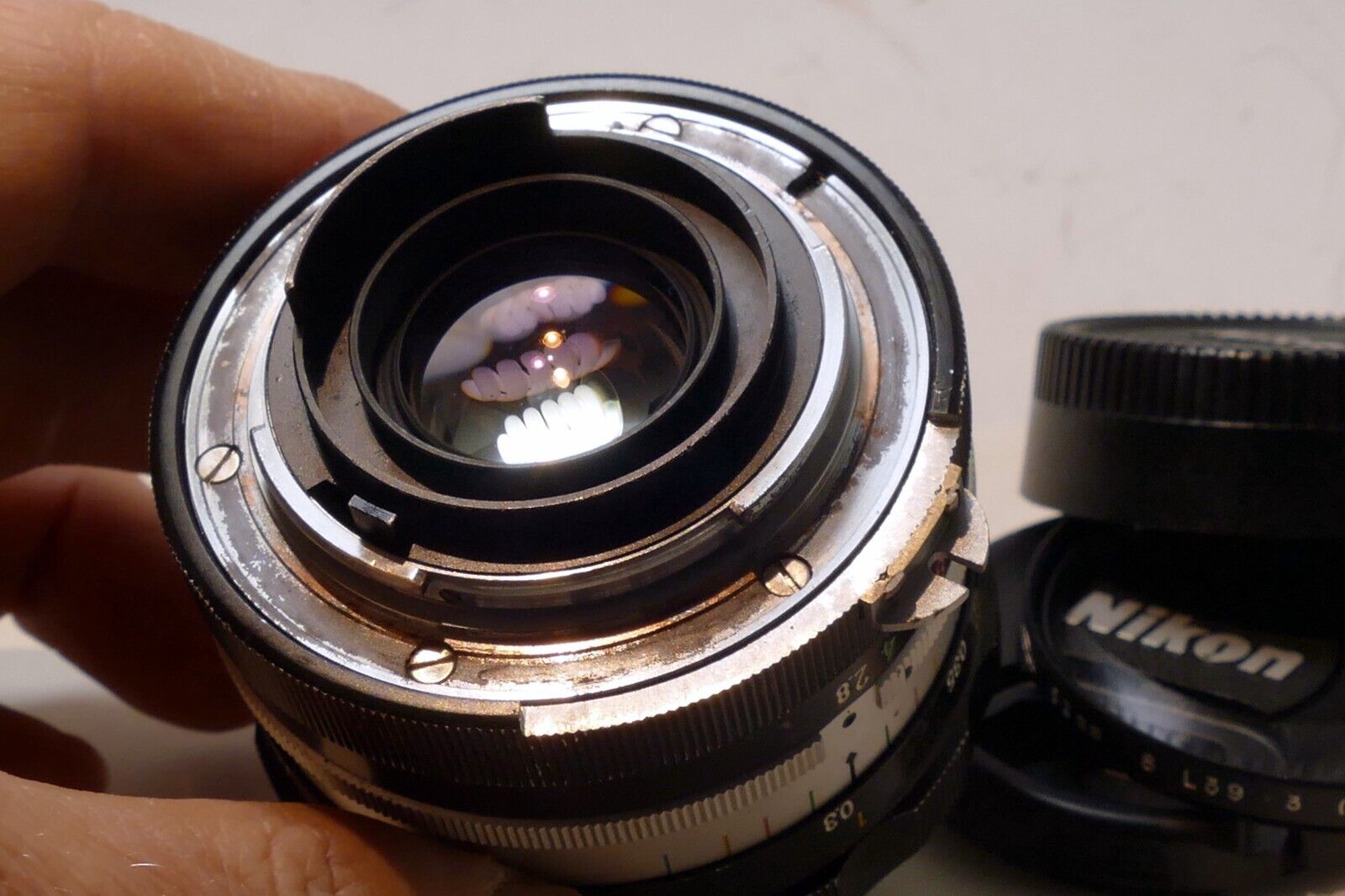 Nikon Nikkor-N Auto Non Ai 24mm f2.8 Manual Focus Lens prime - HOME AI'd