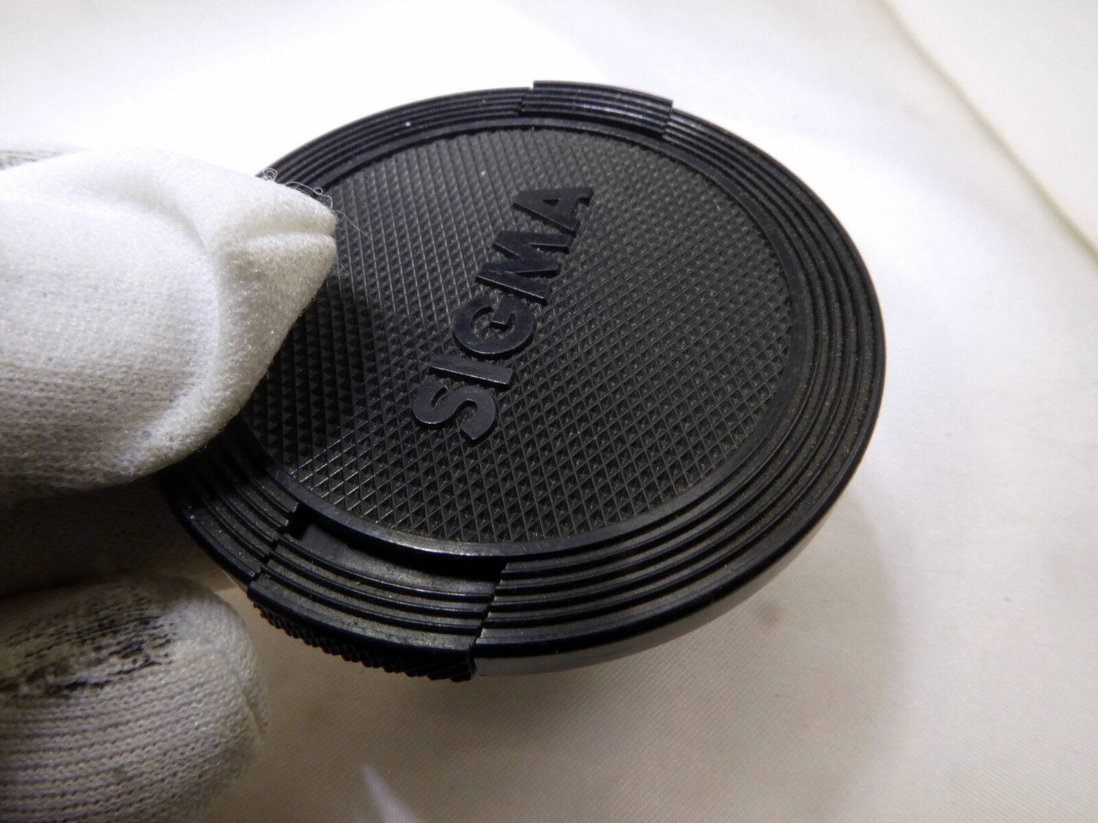 Sigma 55mm Front Lens Cap Snap on type all Black