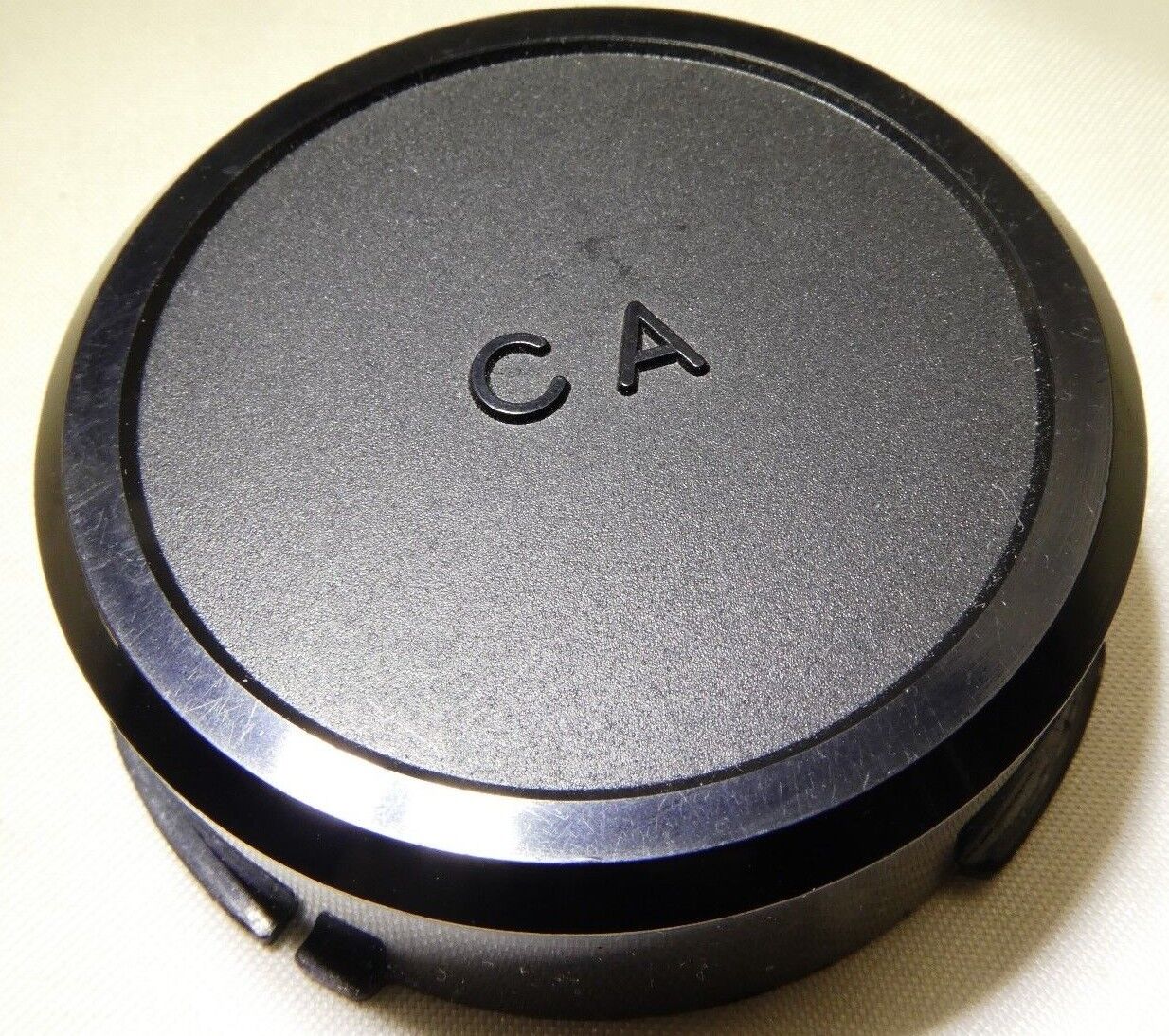 VIVITAR "CA" Rear FD Cap Lens Plastic Canon FD manual focus breech lock vintage