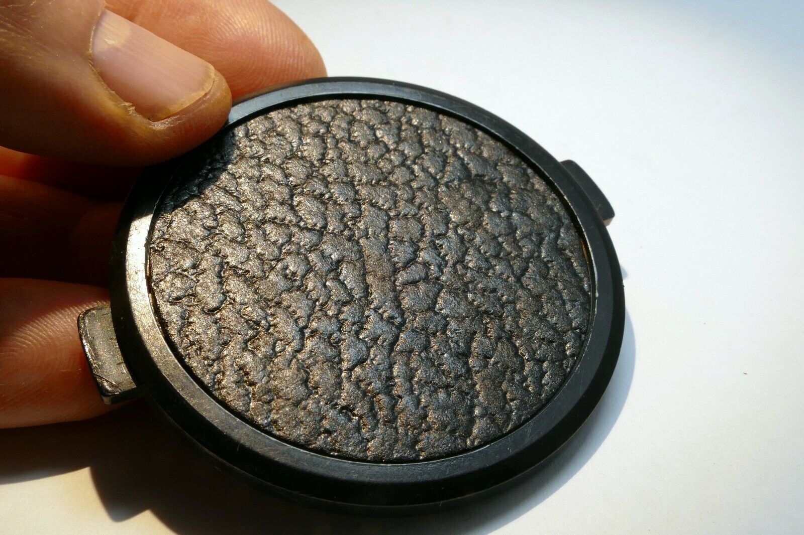 Plastic 55mm Lens front Cap vintage black  for f1.7 f1.8