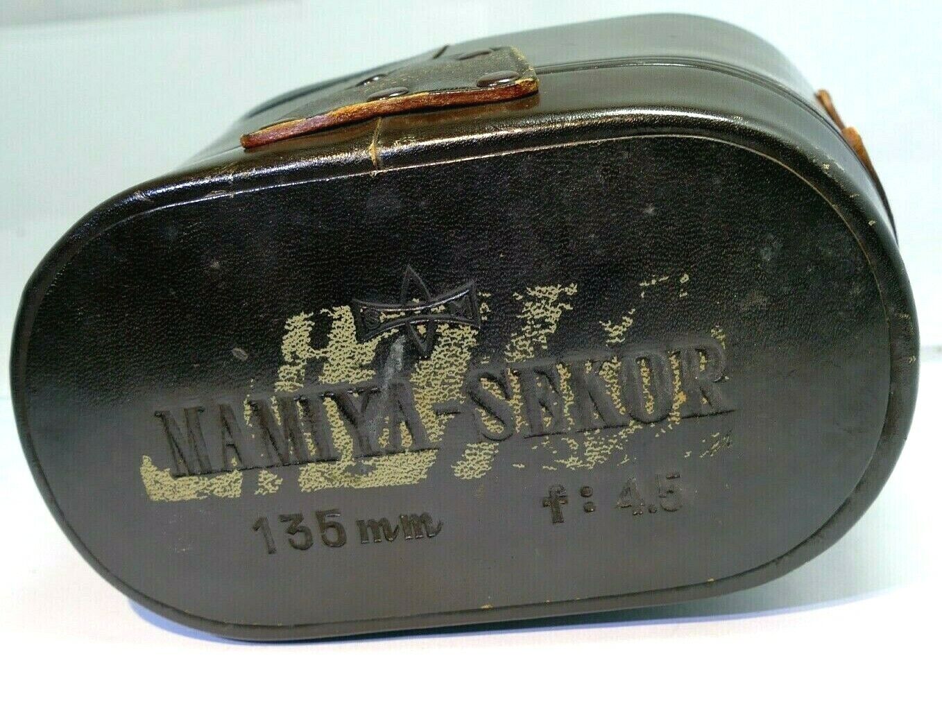 Mamiya Leather case for  Sekor 135mm f4.5 105mm TLR hard case