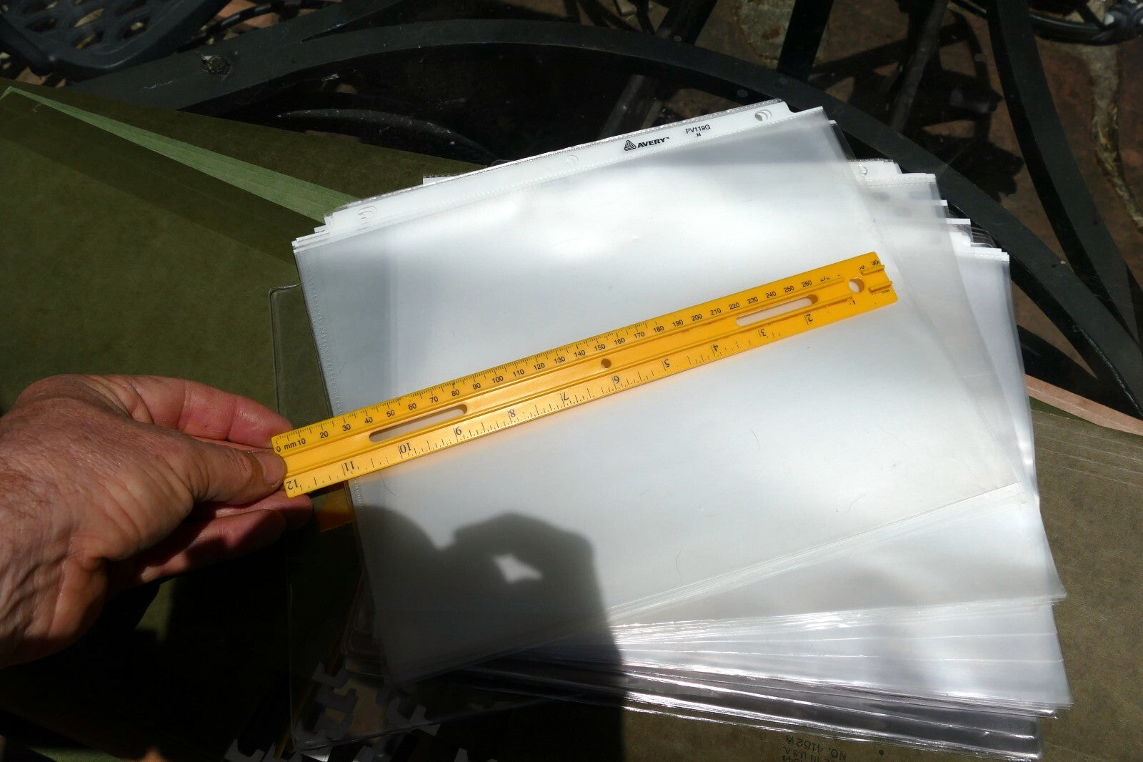 Pentaflex Hanging File Folders Letter Size Lot of 36 & Clear binding envelopes