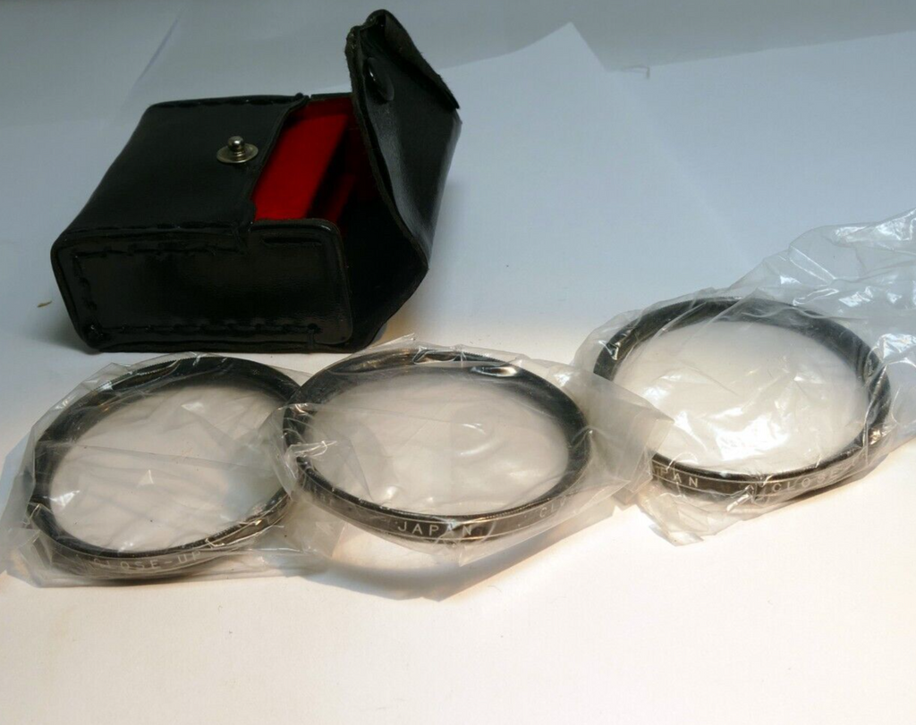 Vivitar 52mm Filter threaded lens macro close-up No 1, 2, 4 +1, +2, +4