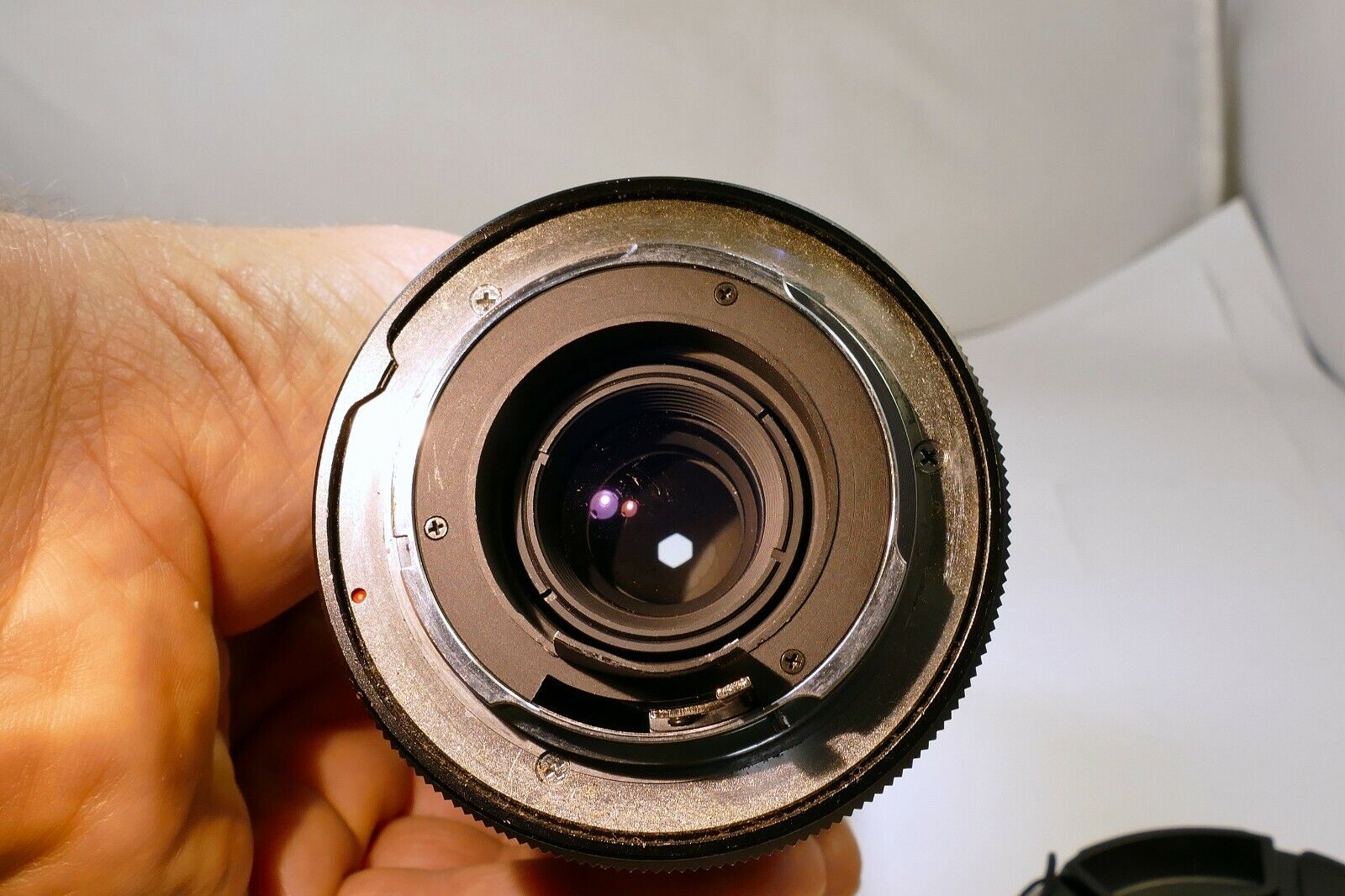 Seikanon 80-200mm f4.5 AR Telephoto Lens  prime manual focus for Konica