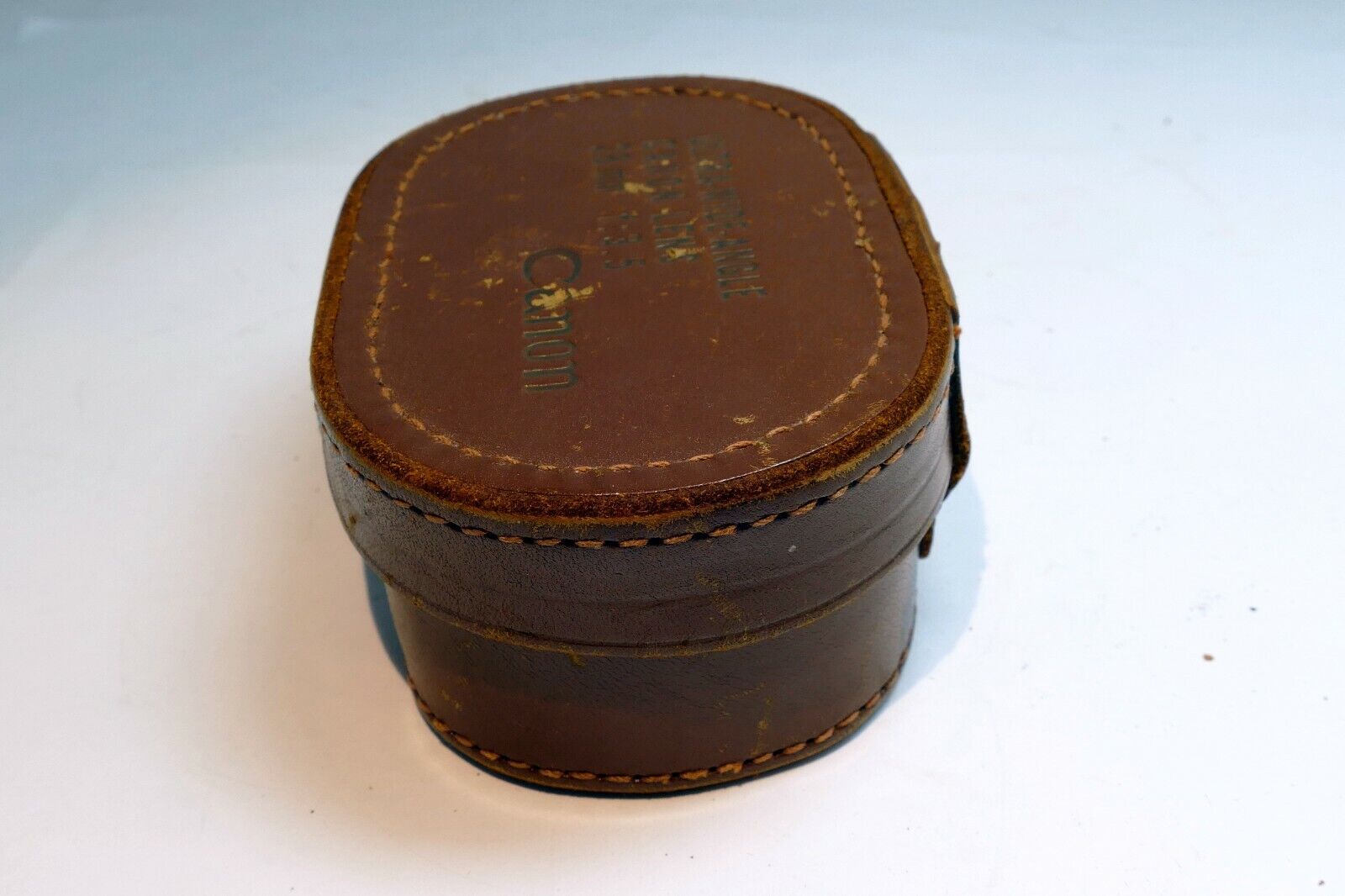 Leather Case for Canon 28mm f3.5  & L39  Lens rangefinder vintage  lens