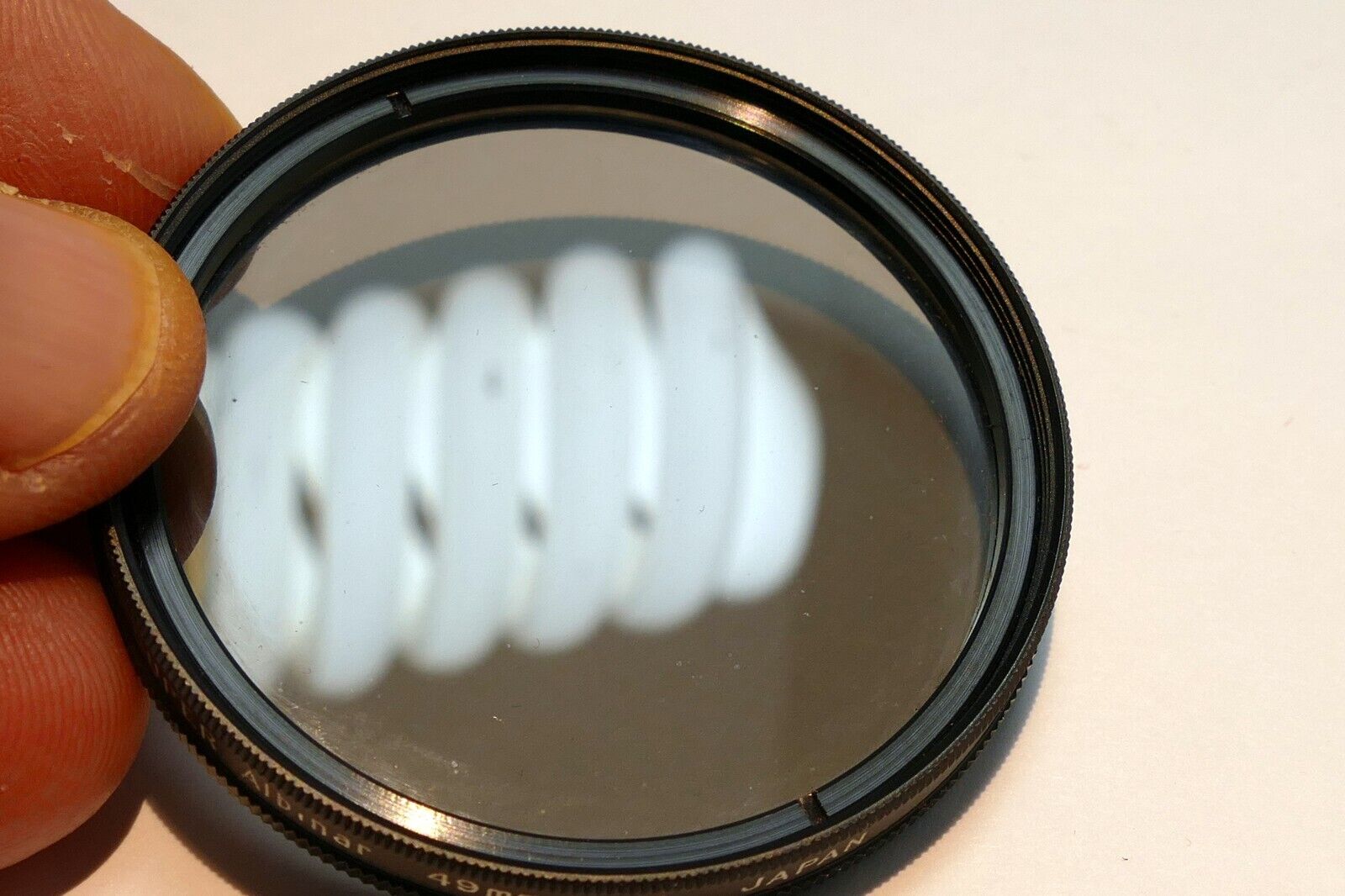 Super Albinar 49mm Lens Filter  Polarizer PL Linear  made in Japan