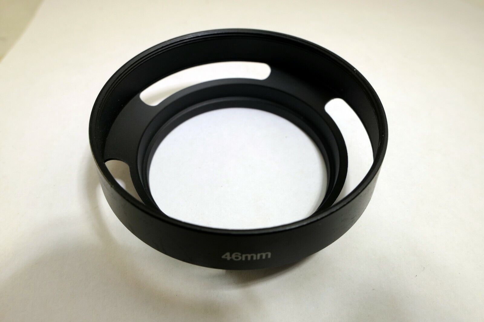 46mm thread metal Lens Hood Vented Shade threaded for TLR
