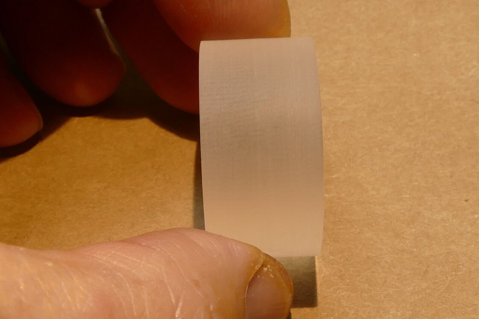 Quartz Optical Flat PP : 1.25" Diameter 5/8" thick 1/4 Wave Ibid  16X32mm