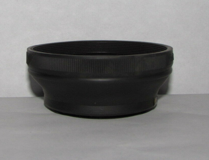 Vivitar 52mm Rubber Lens Hood Shade vintage collapsible for normal lenses 50mm