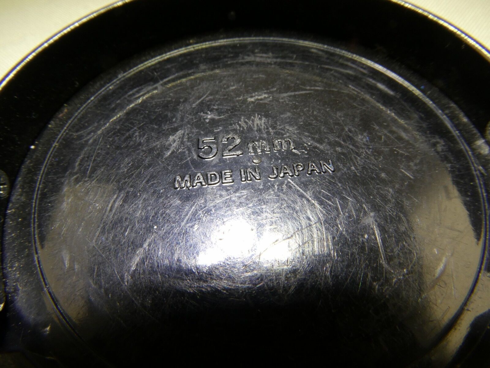 Nikon Lens Front Cap 52mm Made in Japan for  50mm f1.4 35mm Ai-s AI Nikkor Black