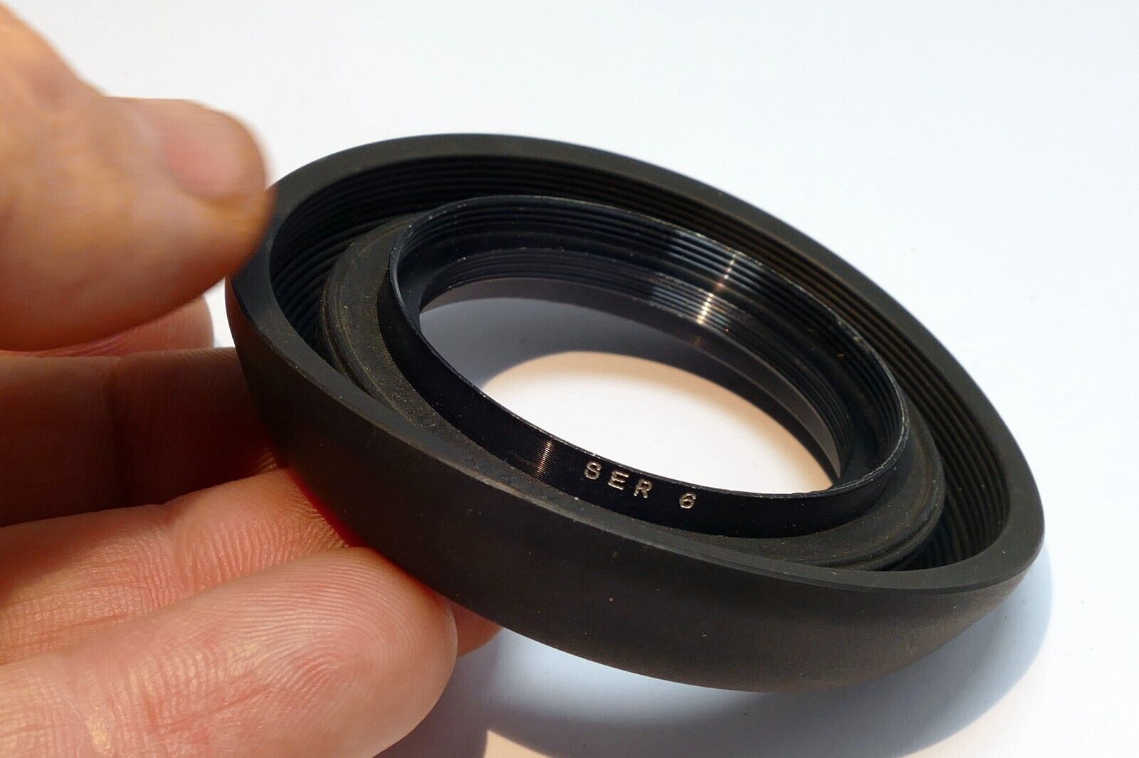 44.5mm Rubber Lens Hood Shade vintage double  threaded series VI 6