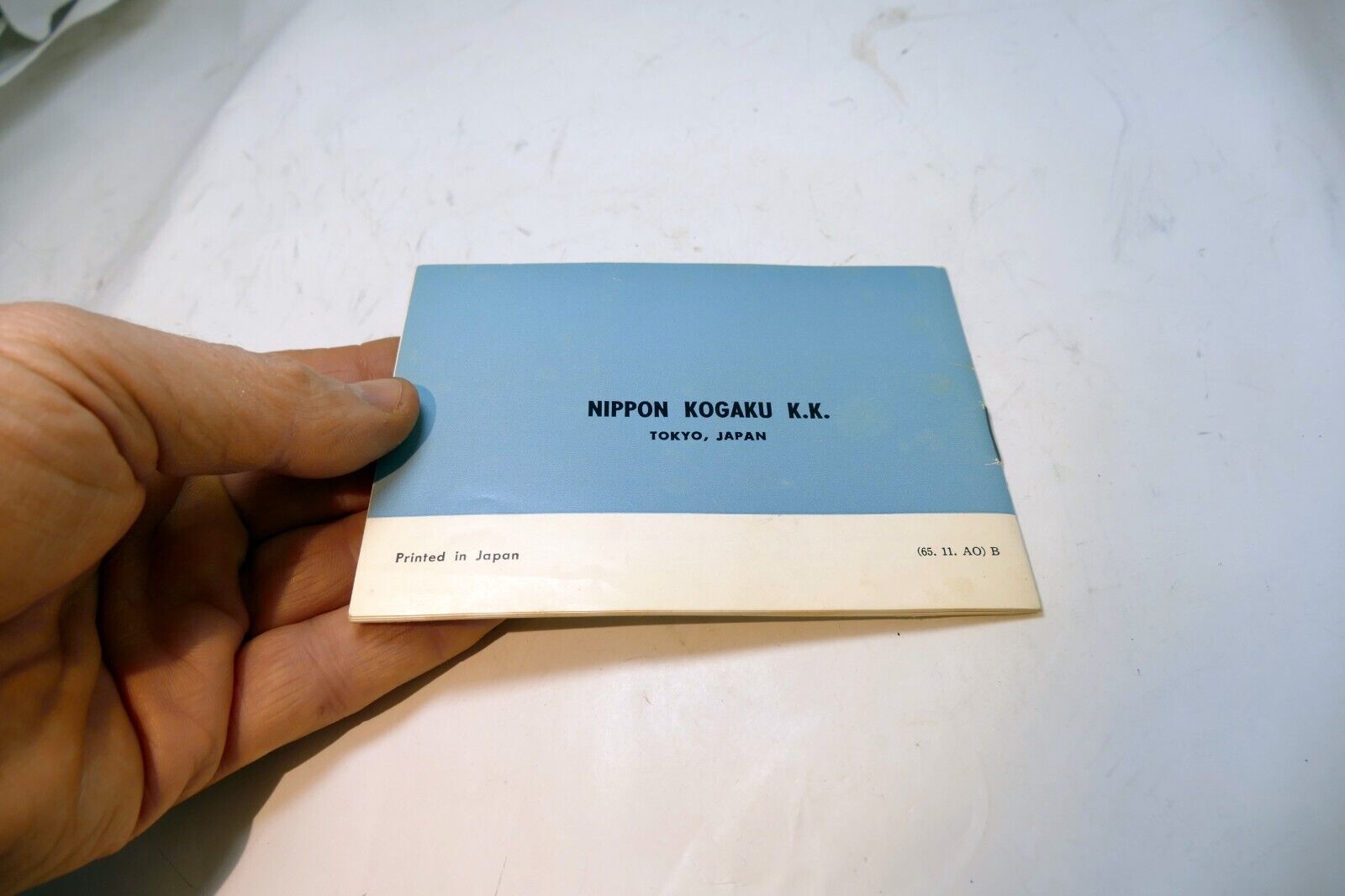 Nikon F Photomic-T FINDER Supplement to Instructions manual English EN - vintage