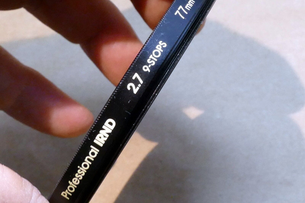 Hoya SOLAS IRND 2.7 77mm Infrared Neutral Density Filter 9-Stop ND X9