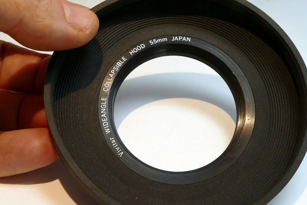 55mm Rubber Hood shade telephoto  collapsible wide angle for 24mm f2.8
