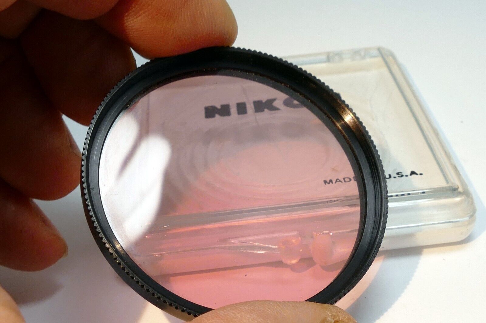 Nikon 52mm CC30R Filter made in USA  Nikkor Genuine tungsten correction