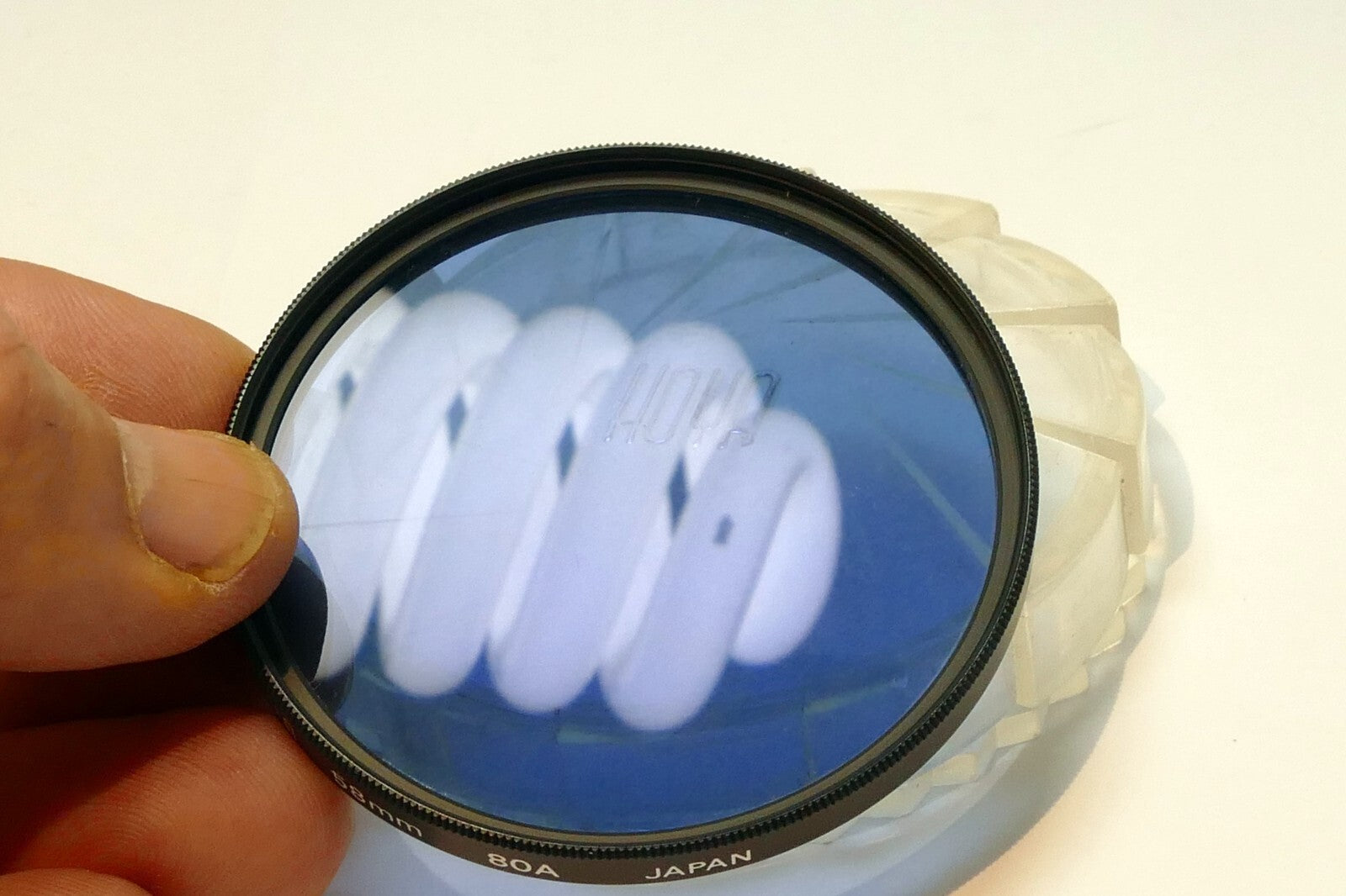 HOYA Lens Filter 58mm 80A blue