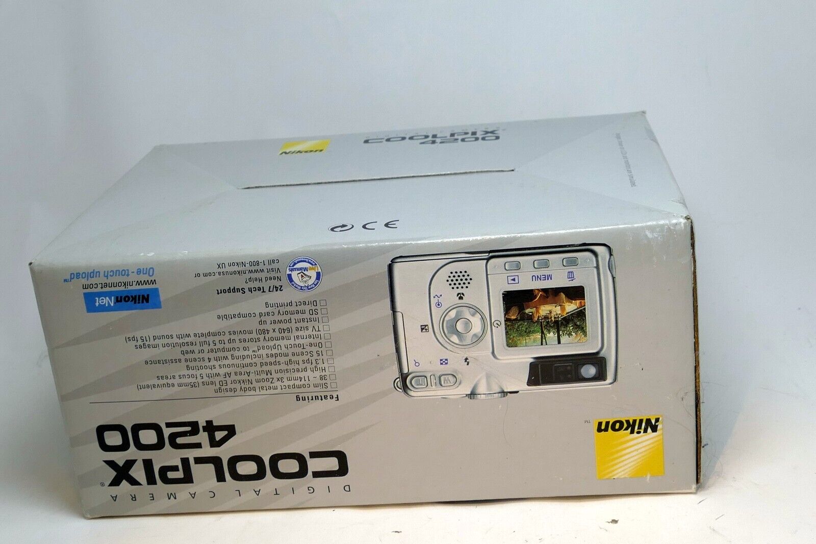 Empty Box  for Nikon Coolpix 4200 camera