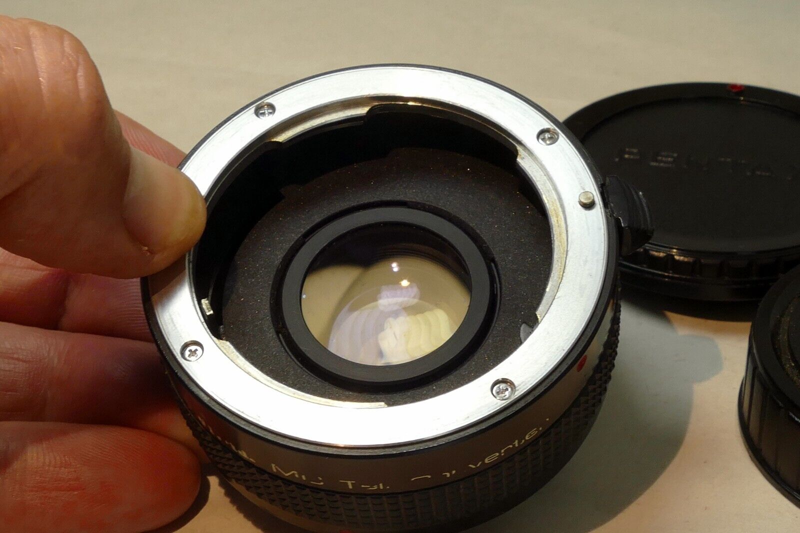 Vivitar Multi-Coated 2X Lens teleconverter for Pentax K PK mount manual focus