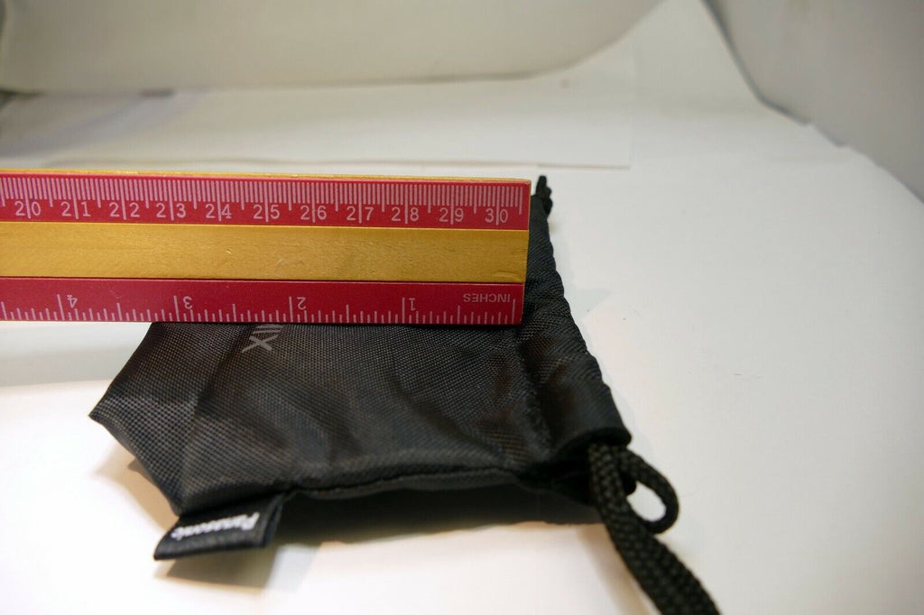 Panasonic Lumix canvas Lens Pouch Case 4x4" for M4/3 20mm f1.7 14mm f2.5 g