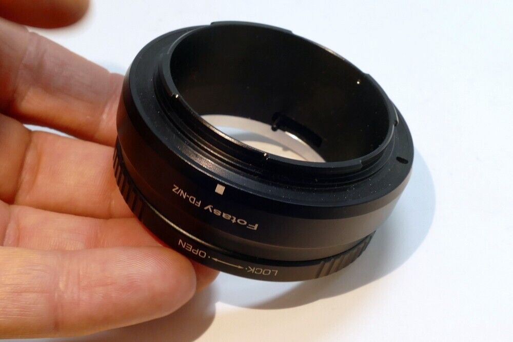 Canon FD FL Lens mount adapter to Nikon Z 6 7 Full frame Mirrorless Camera