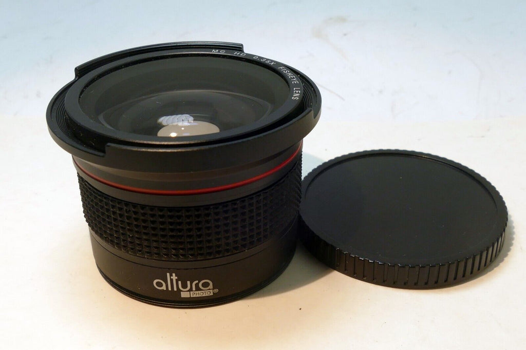 MC HD  0.35X AUX Super  Wide angle Fish eye 58mm Lens for 18-55mm IS EF