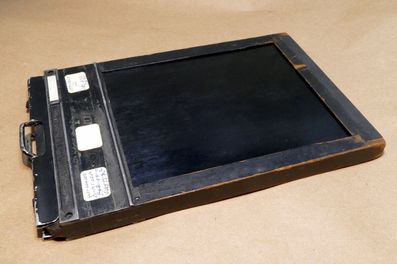 One Fidelity Elite 4x5 Cut Film Holder  with dark slide - works good