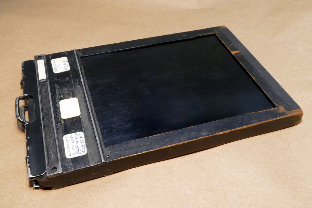 One Fidelity Elite 4x5 Cut Film Holder  with dark slide - works good