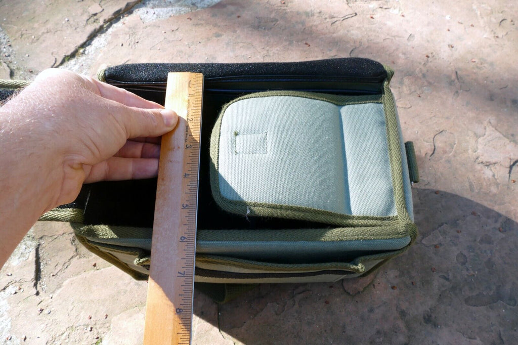 Nikon ME FG camera Case vintage Genuine OEM canvas green khaki