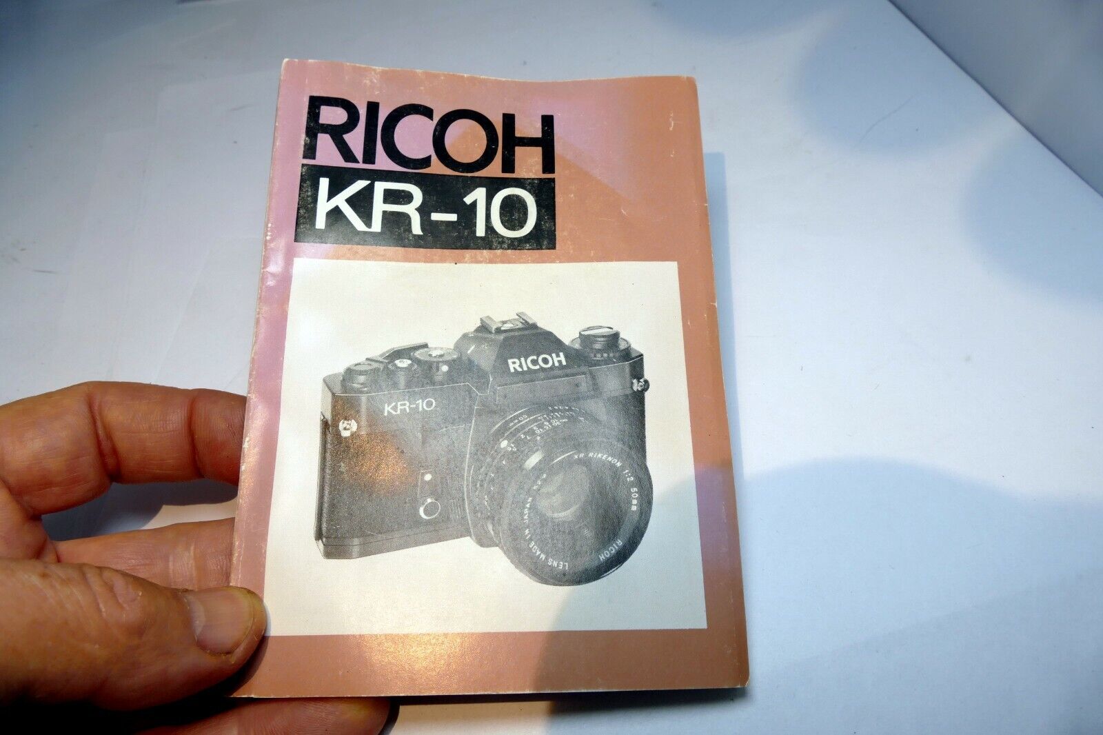 Ricoh KR-10 Camera Guide Instruction Manual English