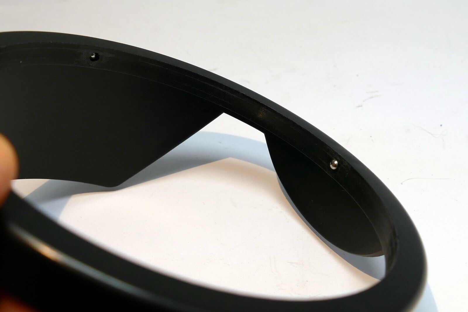 90mm ID Lens Hood Shade incomplete - AS IS parts